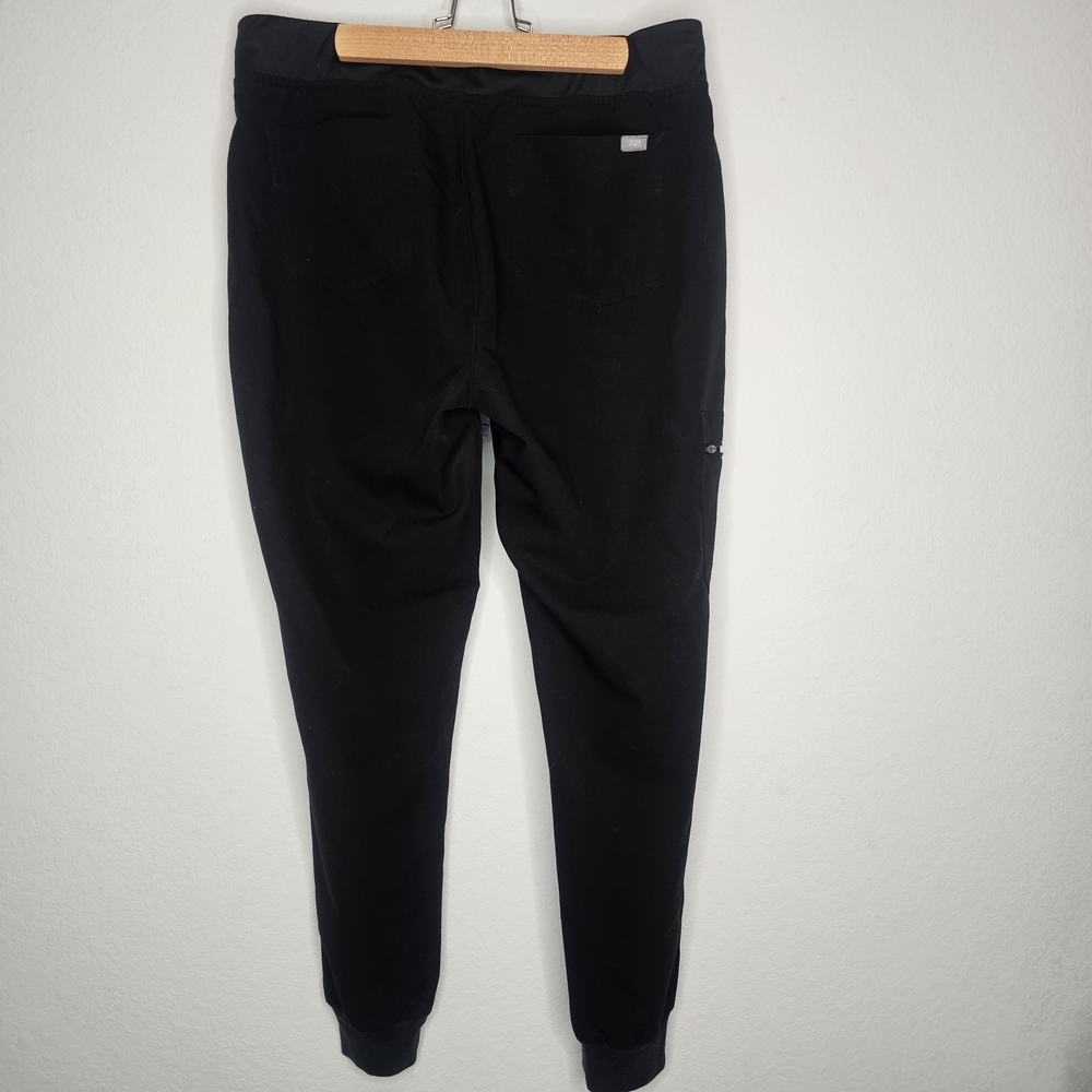 Figs Black Zamora Jogger Scrub Pants Size M - Picture 3 of 7